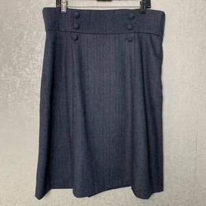 Modcloth Timless Elements High Waisted Skirt XL